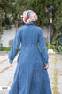 Denim button-down dress 1911